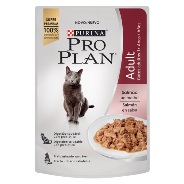 Pro Plan Gato Adulto Sachet Salmón x15 Unidades 85GR