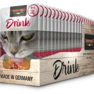 Sopa Leonardo Gato Drink 40GR Ternera x20 Unidades
