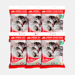 Display Arena Vip Cat Talco 6x3 KG Aglutinante