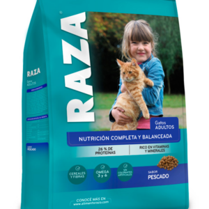 Raza Gato Pescado 15 KG - Rico en Omega 3